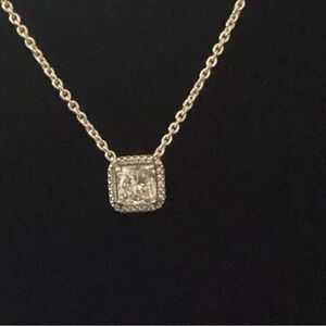 Pandora CZ pendant 925 Sterling necklace